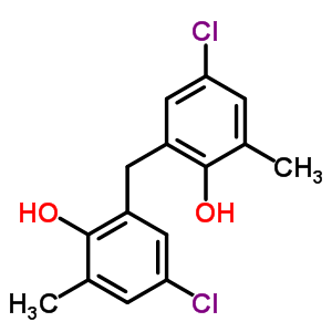 Phenol,2,2-methylenebis[4-chloro-6-methyl-(9ci) Structure,57693-35-3Structure