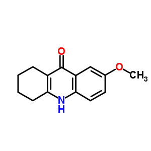 2-Methoxy-6,7,8,10-tetrahydro-5h-acridin-9-one Structure,5778-47-2Structure