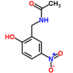 N-[(2-hydroxy-5-nitro-phenyl)methyl]acetamide Structure,5804-36-4Structure