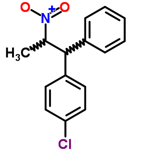 1-Chloro-4-(2-nitro-1-phenyl-propyl)benzene Structure,58177-49-4Structure