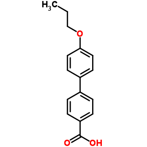 4-N-propyloxybiphenyl-4-carboxylic acid Structure,59748-13-9Structure