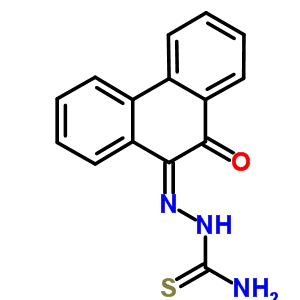 Hydrazinecarbothioamide,2-(10-oxo-9(10h)-phenanthrenylidene)- Structure,59851-25-1Structure