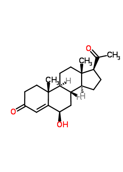 4-Pregnen-6-beta-ol-3,20-dione Structure,604-19-3Structure