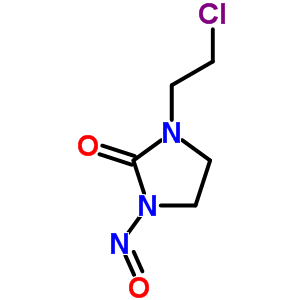 2-Imidazolidinone,1-(2-chloroethyl)-3-nitroso- Structure,61317-17-7Structure