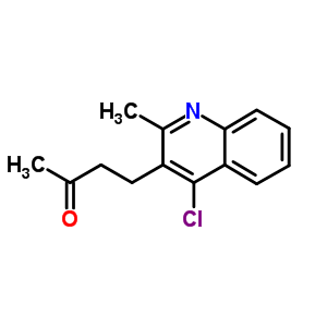 4-(4-Chloro-2-methylquinolin-3-yl)butan-2-one Structure,61640-16-2Structure