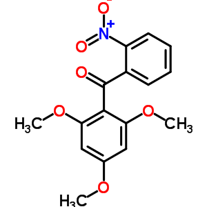 (2-Nitrophenyl)-(2,4,6-trimethoxyphenyl)methanone Structure,61736-73-0Structure