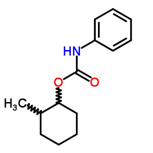 (2-Methylcyclohexyl) n-phenylcarbamate Structure,6181-64-2Structure