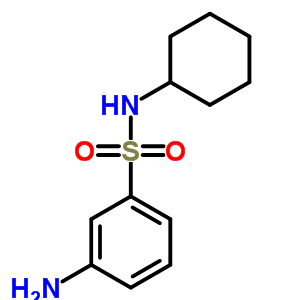 3-Amino-n-cyclohexylbenzenesulfonamide Structure,61886-26-8Structure