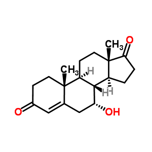 7-Hydroxy-4-androstene-3,17-dione Structure,62-84-0Structure