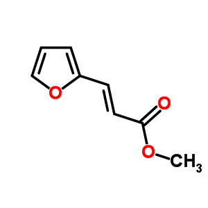 2-Propenoic acid, 3-(2-furanyl)-, methyl ester Structure,623-18-7Structure