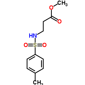 Methyl 3-[(4-methylphenyl)sulfonylamino]propanoate Structure,62456-75-1Structure