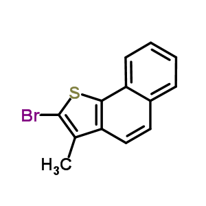 Naphtho[1,2-b]thiophene, 2-bromo-3-methyl- Structure,62615-34-3Structure