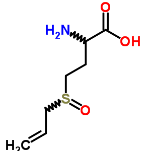 2-Amino-4-prop-2-enylsulfinyl-butanoic acid Structure,6297-99-0Structure