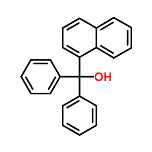 Naphthalen-1-yl-diphenyl-methanol Structure,630-95-5Structure