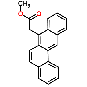 Benz[a]anthracene-7-acetic acid methyl ester Structure,63018-40-6Structure