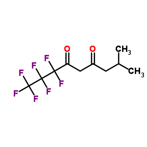 1,1,1,2,2,3,3-Heptafluoro-8-methyl-nonane-4,6-dione Structure,6304-28-5Structure