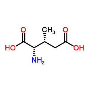 (+/-)-Threo-3-methylglutamic acid Structure,63088-04-0Structure