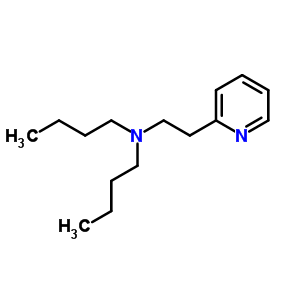 N-butyl-n-(2-pyridin-2-ylethyl)butan-1-amine Structure,6312-32-9Structure