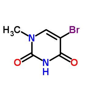 5-Bromo-1-methyl-2,4(1h,3h)-pyrimidinedione Structure,6327-97-5Structure