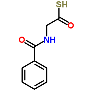 Hippuric acid, thio- Structure,6330-48-9Structure