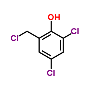 Phenol,2,4-dichloro-6-(chloromethyl)- Structure,6333-33-1Structure