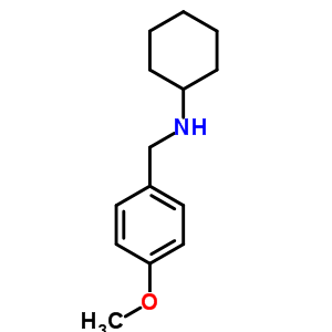 N-[(4-methoxyphenyl)methyl]cyclohexanamine Structure,63674-11-3Structure