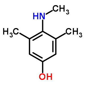 4-(Methylamino)-3,5-xylenol Structure,6392-45-6Structure