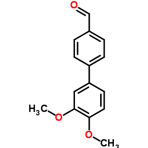 3,4-Dimethoxybiphenyl-4-carbaldehyde Structure,640769-65-9Structure