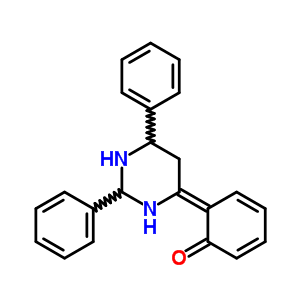 Phenol,2-(1,2,5,6-tetrahydro-2,6-diphenyl-4-pyrimidinyl)- Structure,64968-33-8Structure