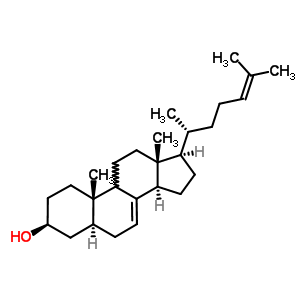 10,13-Dimethyl-17-(6-methylhept-5-en-2-yl)-2,3,4,5,6,9,11,12,14,15,16,17-dodecahydro-1h-cyclopenta[a]phenanthren-3-ol Structure,651-54-7Structure