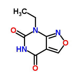 Isoxazolo[3,4-d]pyrimidine-4,6(5h,7h)-dione,7-ethyl- Structure,65183-61-1Structure