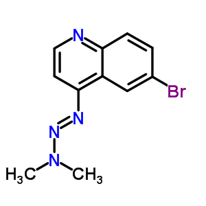 N-(6-bromoquinolin-4-yl)diazenyl-n-methyl-methanamine Structure,65340-80-9Structure