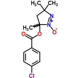 (3,5,5-Trimethyl-2-oxido-4h-pyrazol-3-yl) 4-chlorobenzoate Structure,65441-94-3Structure