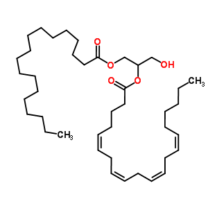 1-Stearoyl-2-arachidonoyl-sn-glycerol Structure,65914-84-3Structure