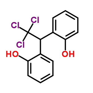 Phenol,2,2-(2,2,2-trichloroethylidene)bis- Structure,6621-68-7Structure