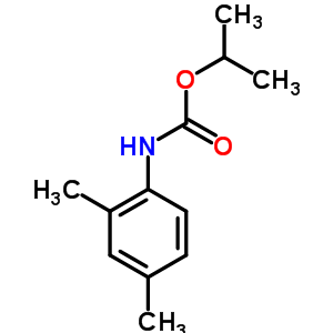 Propan-2-yl n-(2,4-dimethylphenyl)carbamate Structure,6622-37-3Structure