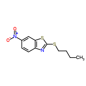 N-butyl-6-nitrobenzothiazolyl-2-sulfide Structure,66904-34-5Structure