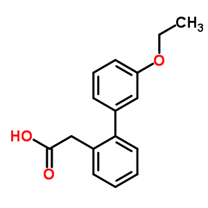 (3-Ethoxy-biphenyl-2-yl)-acetic acid Structure,669713-68-2Structure