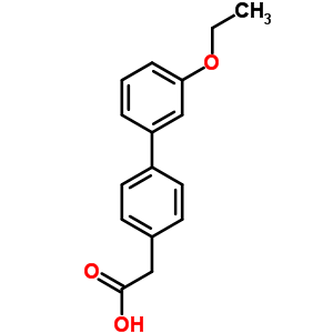 (3-Ethoxy-biphenyl-4-yl)-acetic acid Structure,669713-69-3Structure