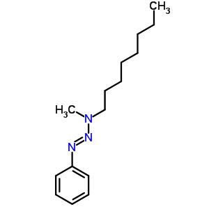 N-methyl-n-phenyldiazenyl-octan-1-amine Structure,66974-81-0Structure