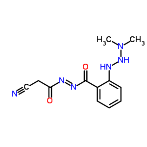 N-(2-cyanoacetyl)imino-2-(2-dimethylaminohydrazinyl)benzamide Structure,66974-85-4Structure