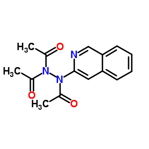 N,n-diacetyl-n-isoquinolin-3-yl-acetohydrazide Structure,67107-37-3Structure