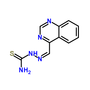 Hydrazinecarbothioamide, 2-(4-quinazolinylmethylene)- Structure,6824-07-3Structure