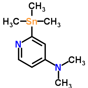 N,n-dimethyl-2-(trimethylstannyl)pyridin-4-amine Structure,689282-82-4Structure