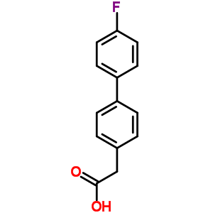 2-[4-(4-Fluorophenyl)phenyl]acetic acid Structure,6908-38-9Structure