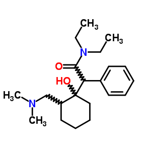 2-[2-(Dimethylaminomethyl)-1-hydroxy-cyclohexyl]-n,n-diethyl-2-phenyl-acetamide Structure,6940-22-3Structure