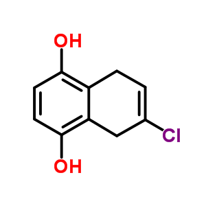 1,4-Naphthalenediol,6-chloro-5,8-dihydro- Structure,6941-86-2Structure