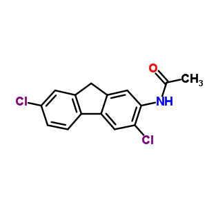 N-(3,7-dichloro-9h-fluoren-2-yl)acetamide Structure,6942-28-5Structure