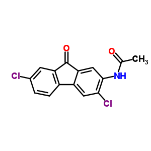 N-(3,7-dichloro-9-oxo-fluoren-2-yl)acetamide Structure,6942-29-6Structure