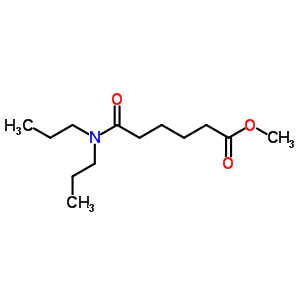 Methyl 5-(dipropylcarbamoyl)pentanoate Structure,6946-69-6Structure